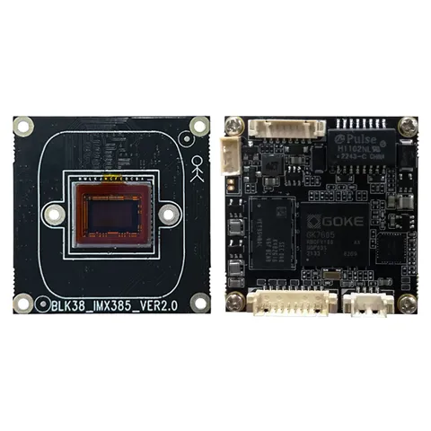 G385A 30fps 1080P 1/2" Sony Starlight IMX385 + GK7605V100 2MP 1080P CCTV IP CAMERA Board Security Camera Module 