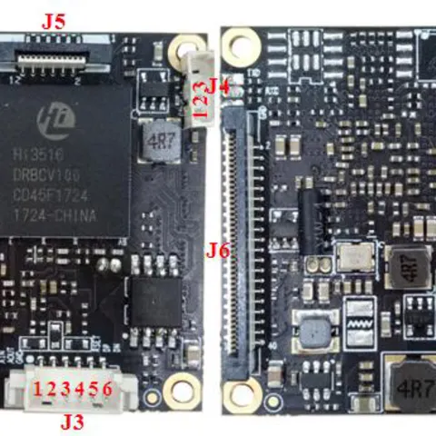 H.265 Hi3516DV100 full function 2MP Sony IMX290 Starlight IP camera board