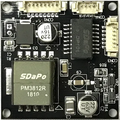 standard 48V to 12V 38mm POE module for IP camera baord module